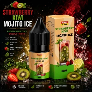 Strawberry kiwi Mojito ice